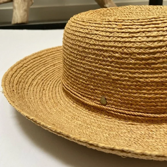 Helen Kaminski 100% Raffia Hat Turn Up/ Turn Down Brim - Picture 9 of 12